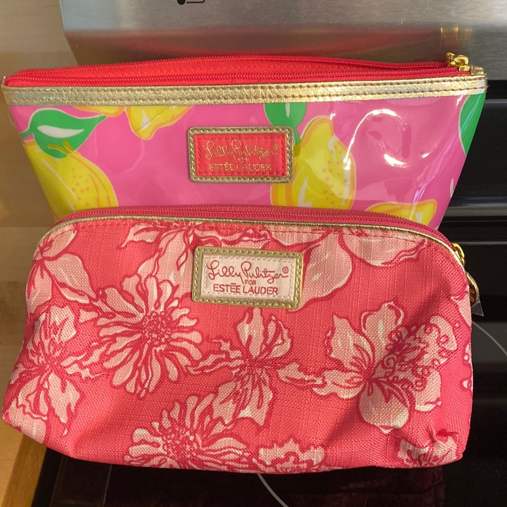 EUC LILLY PULITZER COSMETIC BAGS
